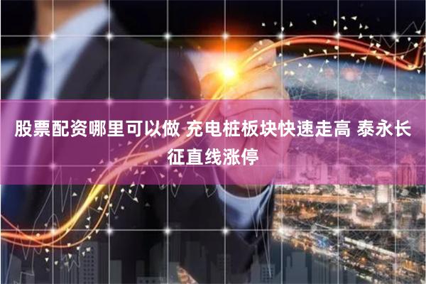股票配资哪里可以做 充电桩板块快速走高 泰永长征直线涨停